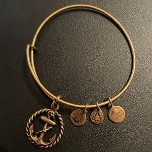 Alex & Ani Anchor Charm Bracelet